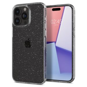 Spigen Liquid Crystal Glitter - dėklas skirtas Apple iPhone 15 Pro Transparent - Image 7