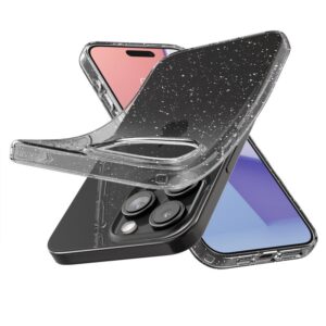 Spigen Liquid Crystal Glitter - dėklas skirtas Apple iPhone 15 Pro Transparent - Image 13