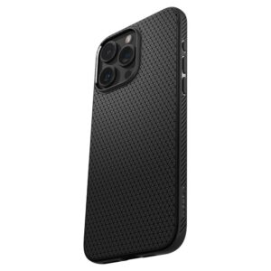 Spigen dėklas LIQUID AIR skirtas Apple iPhone 15 Pro matte juodos spalvos - Image 11