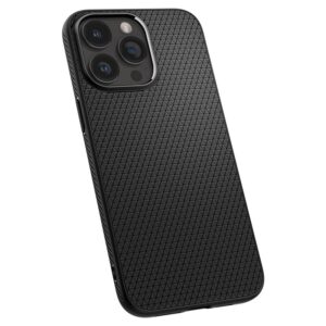 Spigen dėklas LIQUID AIR skirtas Apple iPhone 15 Pro matte juodos spalvos - Image 12
