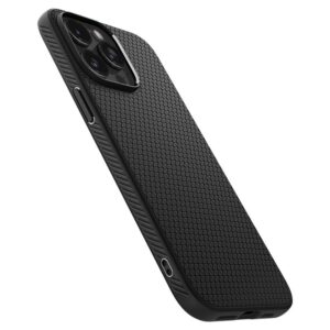 Spigen dėklas LIQUID AIR skirtas Apple iPhone 15 Pro matte juodos spalvos - Image 14