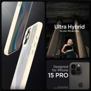 Spigen Ultra Hybrid, mute beige - Apple iPhone 15 Pro - Image 13
