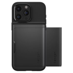 Spigen Slim Armor CS - dėklas skirtas Apple iPhone 15 Pro Black - Image 9