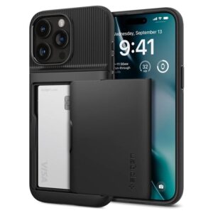 Spigen Slim Armor CS - dėklas skirtas Apple iPhone 15 Pro Black - Image 7