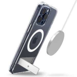 Spigen Caseology Capella MagSafe Kickstand, clear baltos spalvos - Apple iPhone 15 Pro - Image 6