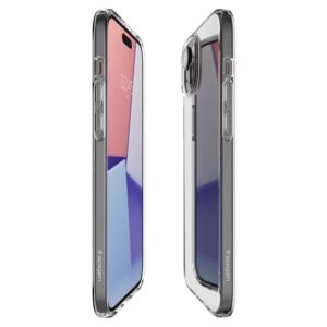 Apple iPhone 15 Spigen Liquid Crystal telefono dėklas skaidrus - Image 8