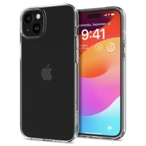 Apple iPhone 15 Spigen Liquid Crystal telefono dėklas skaidrus - Image 5