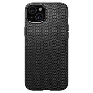 Spigen dėklas LIQUID AIR skirtas Apple iPhone 15 matte juodos spalvos - Image 16