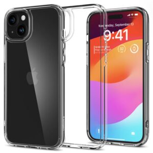 Apple iPhone 15 Spigen Ultra Hybrid Crystal dėklas telefonui skaidrus - Image 9