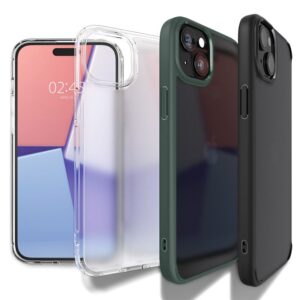 Spigen Ultra Hybrid - dėklas skirtas Apple iPhone 15 Navy Blue - Image 10