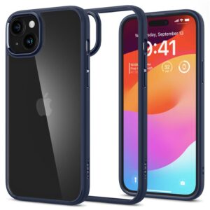Spigen Ultra Hybrid - dėklas skirtas Apple iPhone 15 Navy Blue - Image 7