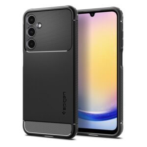 Samsung Galaxy A25 5G Spigen Rugged Armor Matte dėklas telefonui juodos spalvos - Image 7