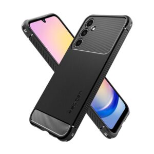 Samsung Galaxy A25 5G Spigen Rugged Armor Matte dėklas telefonui juodos spalvos - Image 12