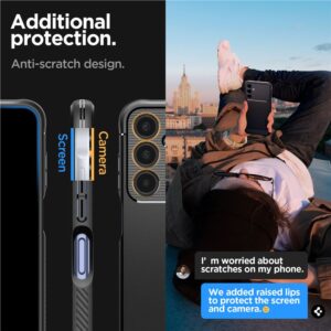 Samsung Galaxy A25 5G Spigen Rugged Armor Matte dėklas telefonui juodos spalvos - Image 16