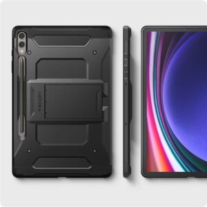 Spigen Tough Armor Pro -  Samsung Galaxy Tab S9+ 12.4 Black - Image 15