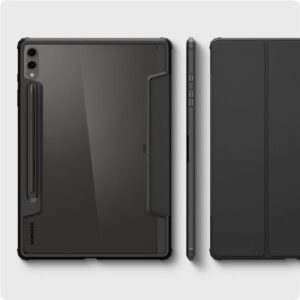 Spigen Ultra Hybrid Pro -  Samsung Galaxy Tab S9+ 12.4 Black - Image 15