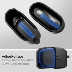 Spigen Rugged Armor, juodos spalvos - Sony WF-1000XM5 - Image 8