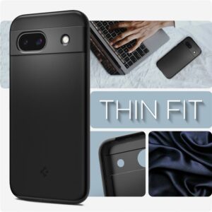 Spigen Thin Fit - dėklas skirtas Google Pixel 8A Black - Image 10
