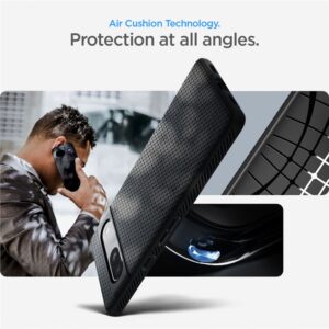 Spigen Liquid Air, matte juodos spalvos - Google Pixel 8a - Image 8