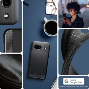Spigen Rugged Armor - dėklas skirtas Google Pixel 8A Black - Image 9
