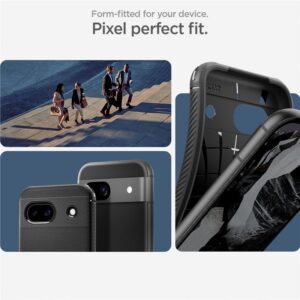 Spigen Rugged Armor - dėklas skirtas Google Pixel 8A Black - Image 11