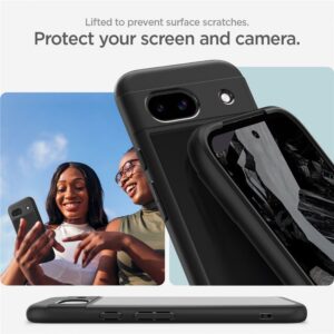 Spigen Ultra Hybrid - dėklas skirtas Google Pixel 8A Matte Black - Image 11