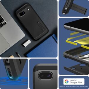 Spigen Tough Armor - dėklas skirtas Google Pixel 8A Black - Image 14