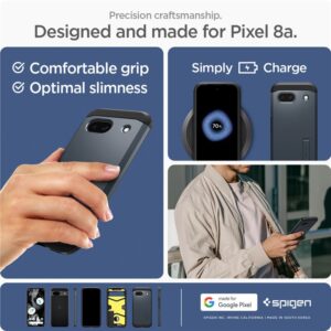 Spigen Tough Armor, metal slate - Google Pixel 8a - Image 8
