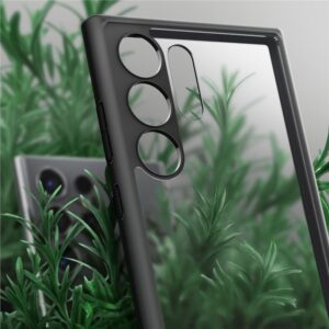 Samsung Galaxy S24 Ultra Spigen Ultra Hybrid Crystal Frost dėklas telefonui juodos spalvos - Image 14