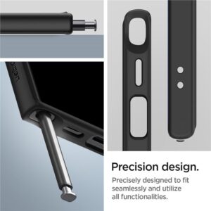 Samsung Galaxy S24 Ultra Spigen Ultra Hybrid Crystal Frost dėklas telefonui juodos spalvos - Image 17