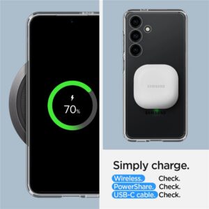 Samsung Galaxy S24 Plus Spigen Ultra Hybrid Crystal dėklas telefonui skaidrus - Image 17