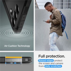 Samsung Galaxy S24 Plus Spigen Tough Armor dėklas telefonui juodos spalvos - Image 14