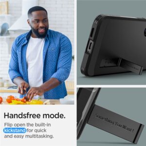 Samsung Galaxy S24 Plus Spigen Tough Armor dėklas telefonui juodos spalvos - Image 15