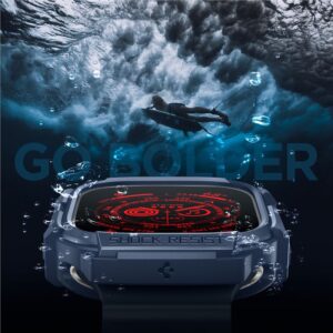 Spigen Rugged Armor - Case for Apple Watch Ultra 1/2 49 mm (Navy Blue) - Image 16