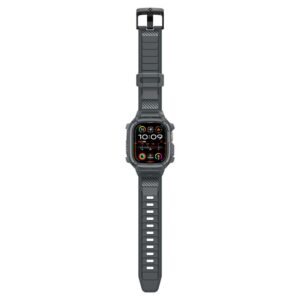 Spigen Rugged Armor Pro - Strap with case for Apple Watch Ultra 49 mm (Dark Grey) - Image 11