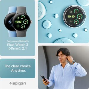 Spigen Thin Fit, crystal clear - Google Pixel Watch 3/2/1 (41mm) - Image 9