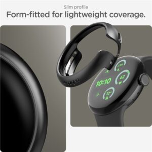 Spigen Thin Fit, juodos spalvos - Google Pixel Watch 3/2/1 (41mm) - Image 8