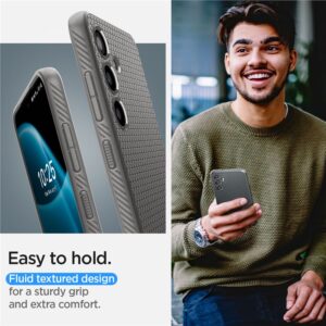 Spigen Liquid Air, granite pilkos spalvos - Samsung Galaxy S24 - Image 8