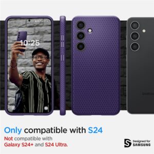 Spigen Liquid Air, deep purple - Samsung Galaxy S24 - Image 11