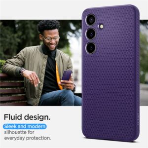 Spigen Liquid Air, deep purple - Samsung Galaxy S24 - Image 17
