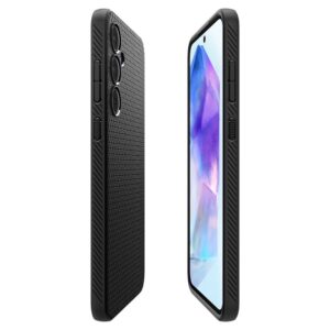 Spigen Liquid Air - dėklas skirtas Samsung Galaxy A55 5G Matte Black - Image 16