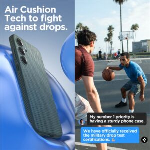 Spigen Liquid Air - dėklas skirtas Samsung Galaxy A55 5G Abyss Green - Image 14