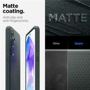 Spigen Liquid Air - dėklas skirtas Samsung Galaxy A55 5G Abyss Green - Image 15