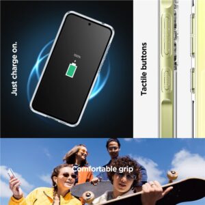 Spigen Ultra Hybrid - dėklas skirtas Samsung Galaxy A55 5G Transparent - Image 14