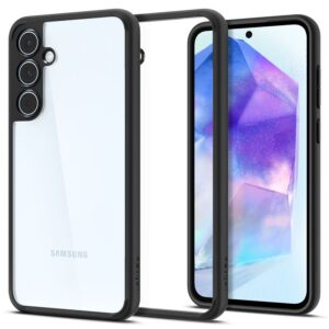 Spigen Ultra Hybrid - dėklas skirtas Samsung Galaxy A55 5G Matte Black - Image 7