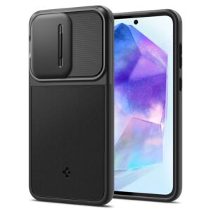 Samsung Galaxy A55 5G Spigen OPTIK Armor dėklas telefonui juodos spalvos - Image 6