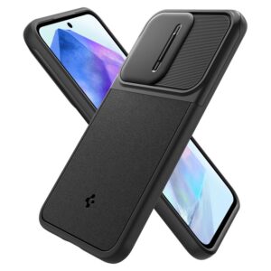 Samsung Galaxy A55 5G Spigen OPTIK Armor dėklas telefonui juodos spalvos - Image 15