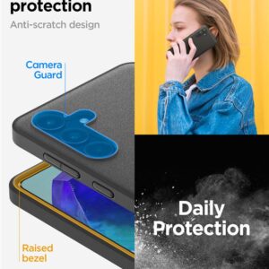 Spigen Essential SandBlast - dėklas skirtas Samsung Galaxy M55 5G Matte Black - Image 9