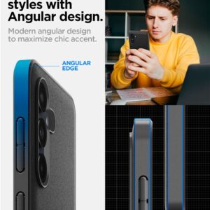 Spigen Essential SandBlast - dėklas skirtas Samsung Galaxy M55 5G Matte Black - Image 10