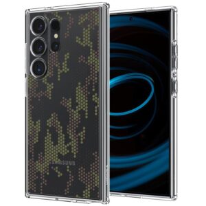Spigen Ultra Hybrid, digital camo - Samsung Galaxy S24 Ultra - Image 2